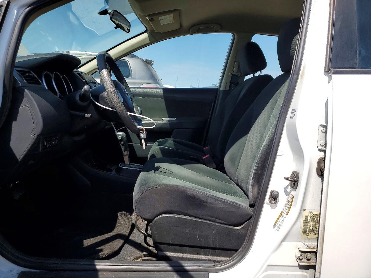 2012 Nissan Versa 1.8 S White vin: 3N1BC1CP2CK239449