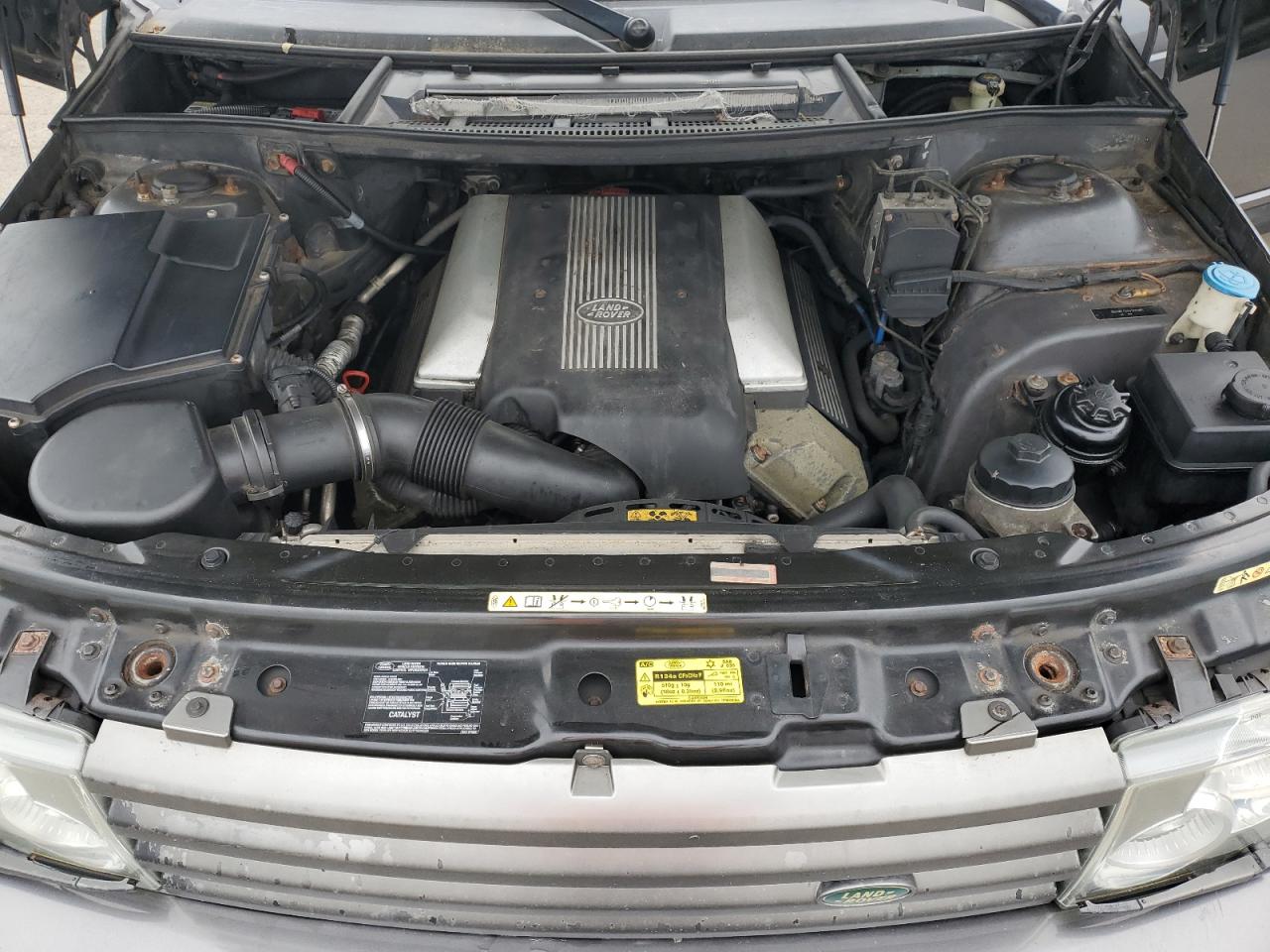 2004 Land Rover Range Rover Hse Gray vin: SALME114X4A171843