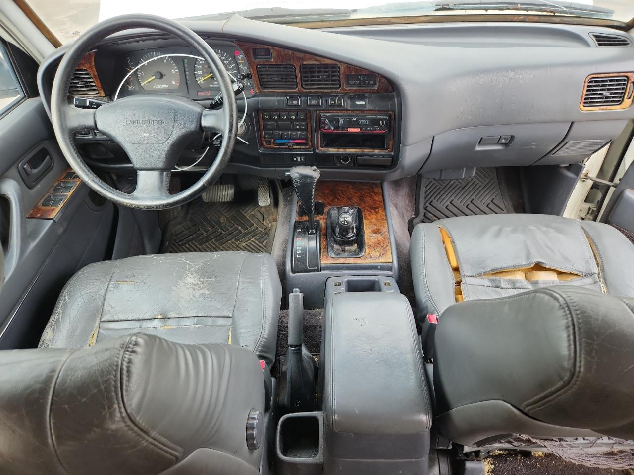 1994 Toyota Land Cruiser Dj81   White vin: JT3DJ81W3R0088365
