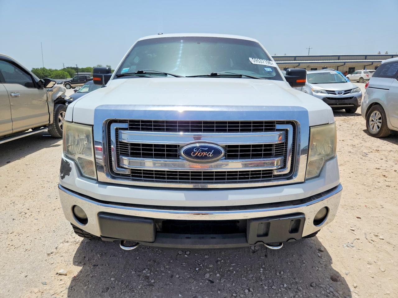 2013 Ford F150 Supercrew Белый vin: 1FTFW1ET8DKE87301