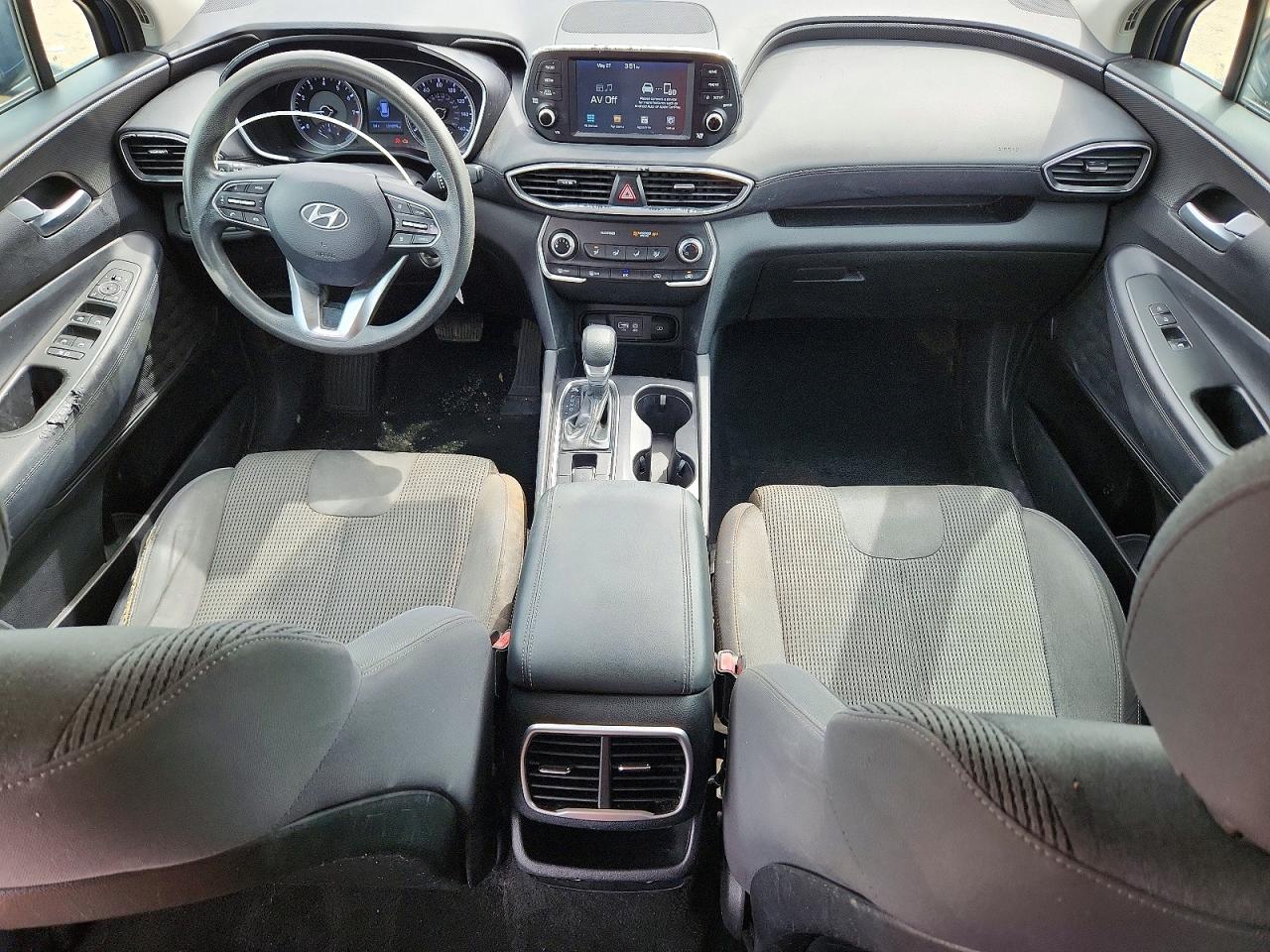 2019 Hyundai Santa Fe Se Blue vin: 5NMS23AD3KH012328