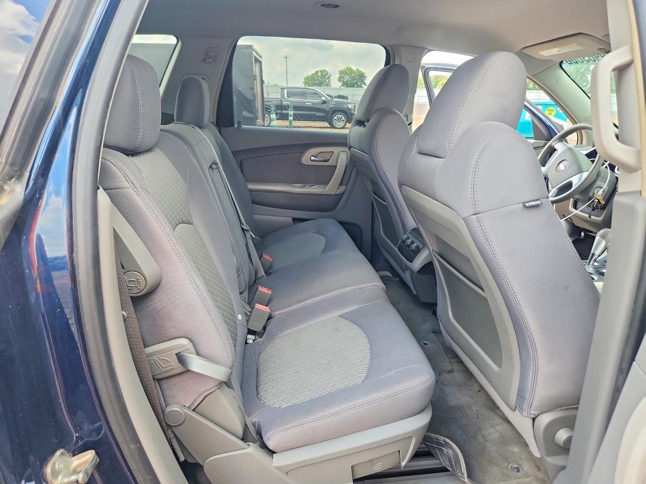 2009 Chevrolet Traverse Ls Blue vin: 1GNER13D09S173428