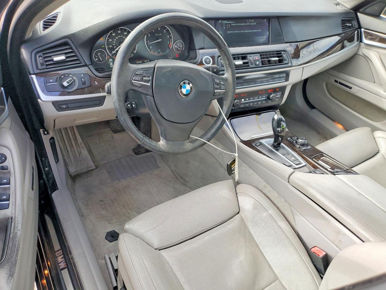 2013 Bmw 550 I Blue vin: WBAFR9C53DD227223