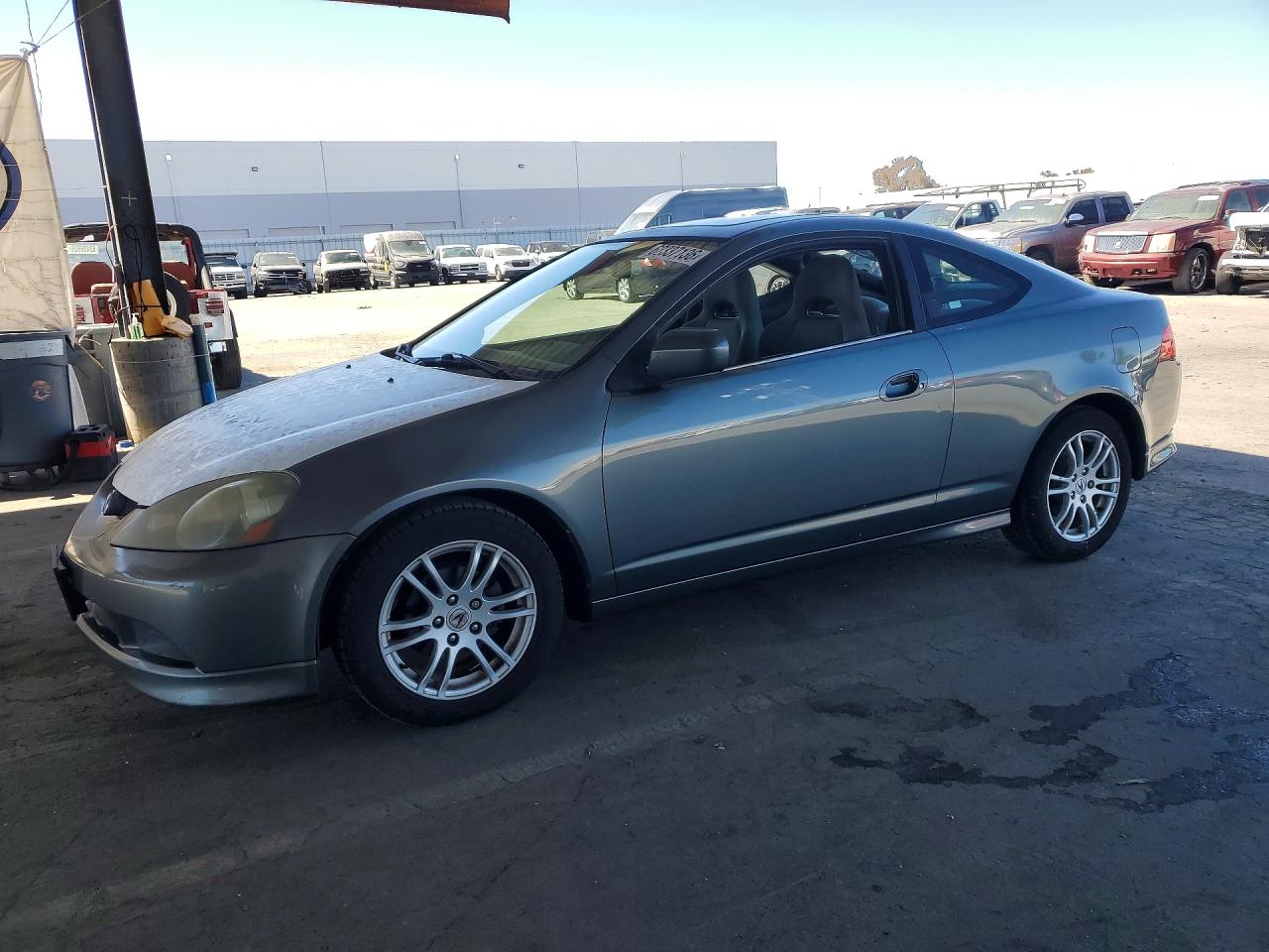 2006 Acura Rsx Silver vin: JH4DC53896S023070