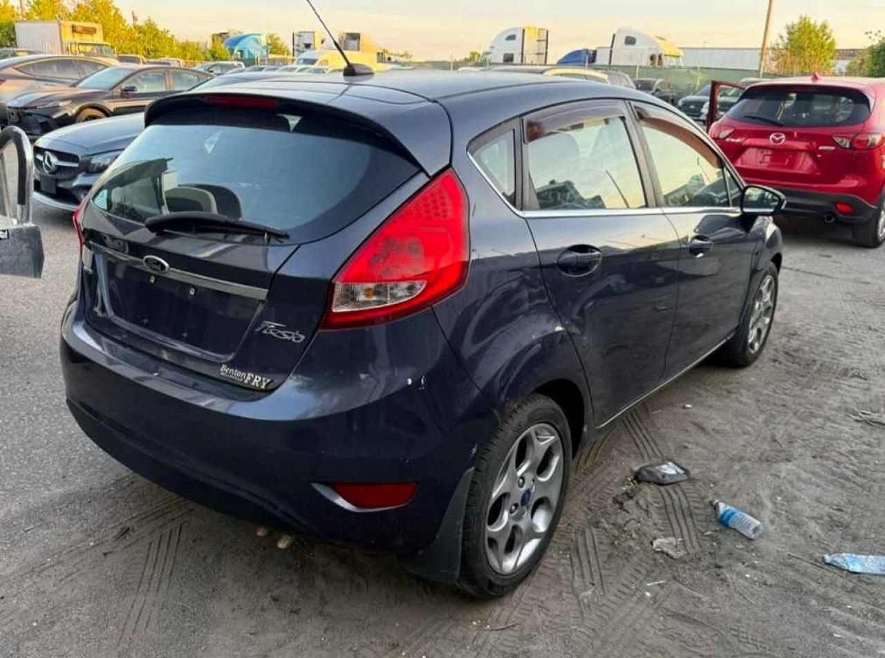 2012 Ford Fiesta Ses Black vin: 3FADP4FJ3CM216887