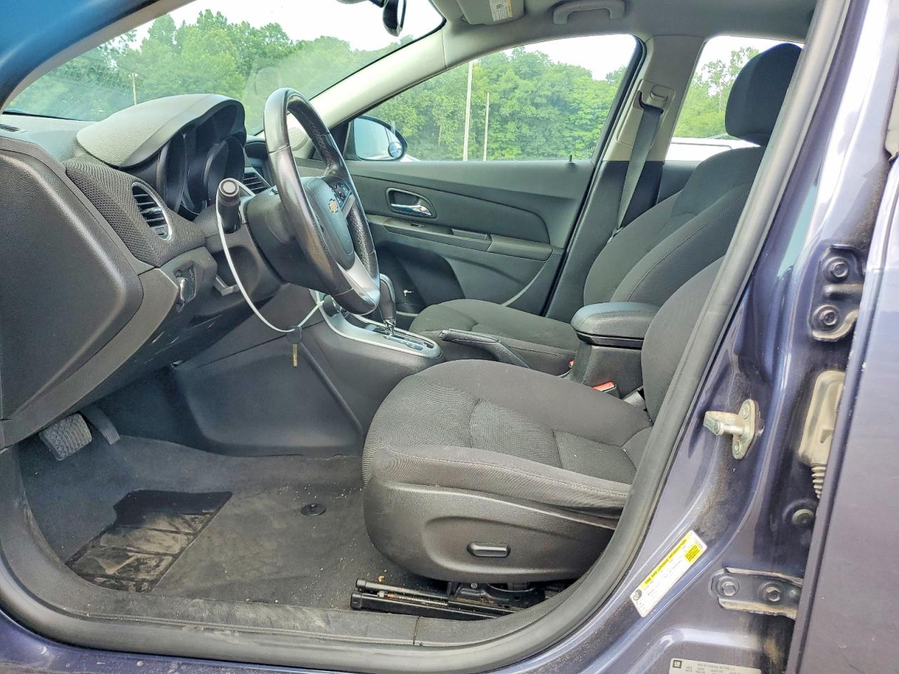 2014 Chevrolet Cruze Lt Blue vin: 1G1PC5SBXE7400253