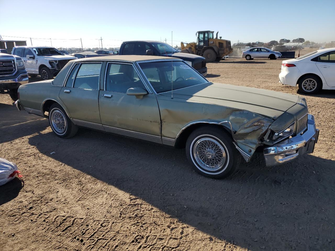 1987 Chevrolet Caprice Classic Green vin: 1G1BN51HXHX104230