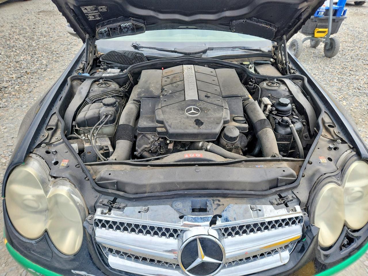 2006 Mercedes-benz Sl 500 Black vin: WDBSK75F06F109541