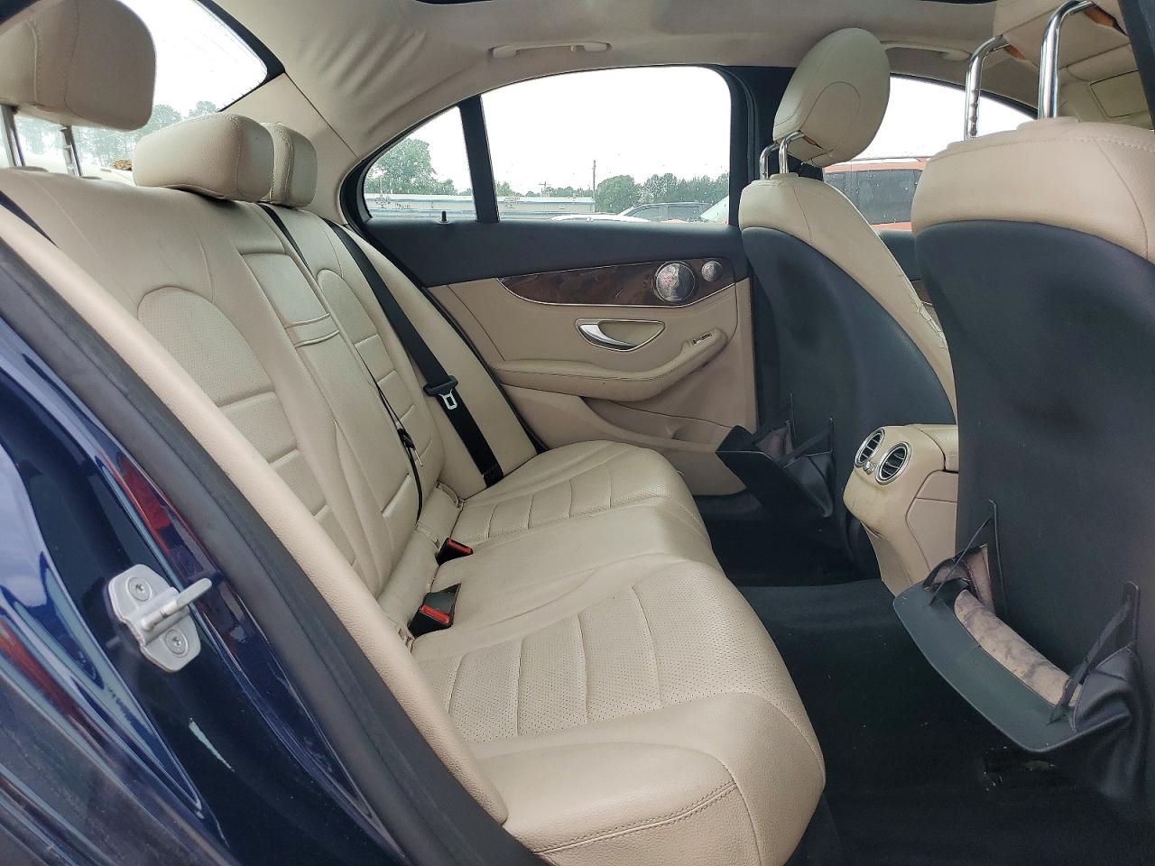2015 Mercedes-benz C 300 4matic Blue vin: 55SWF4KB3FU041388