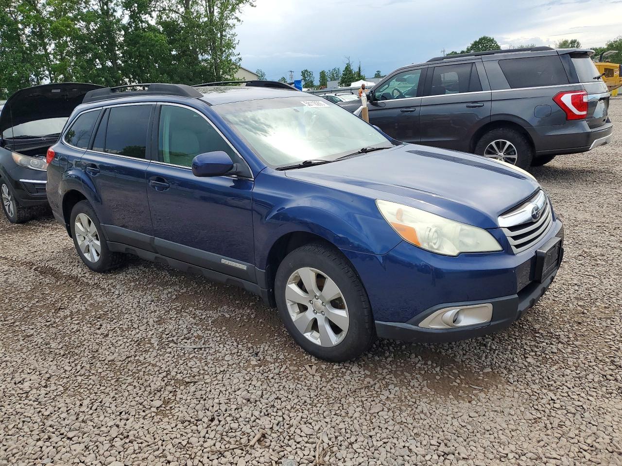 2011 Subaru Outback 2.5i Premium Blue vin: 4S4BRBGC4B3321921
