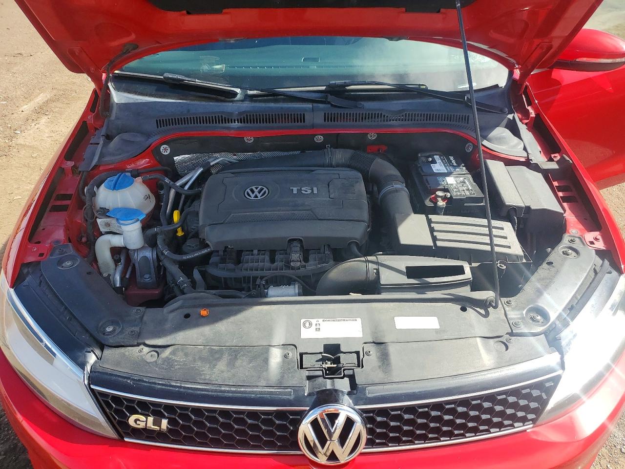 2013 Volkswagen Jetta Gli Red vin: 3VW5S7AJ2DM291777