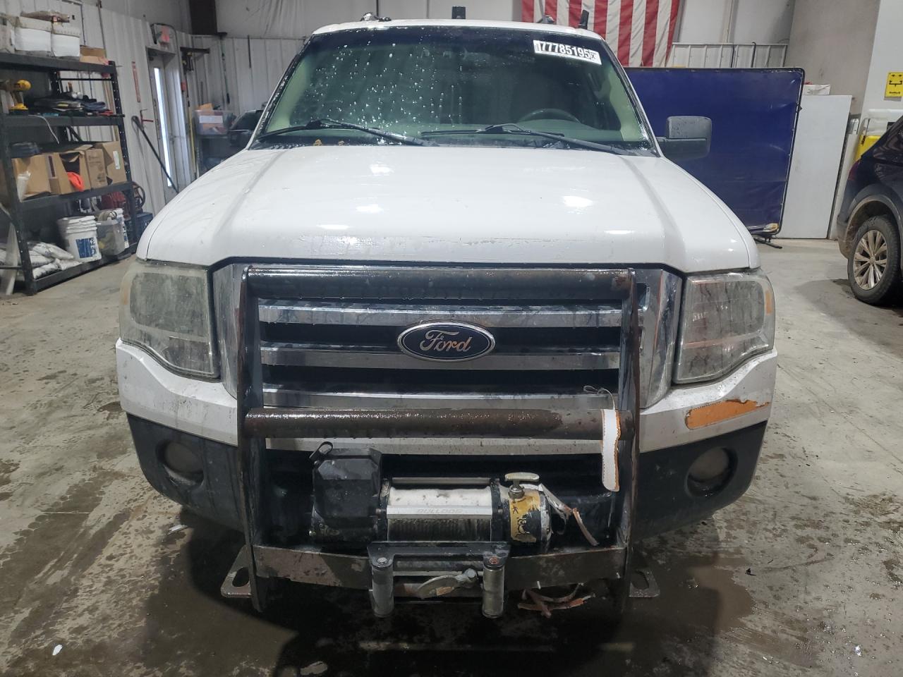 2014 Ford Expedition Xl White vin: 1FMJU1G57EEF47871 Damage: Grille, Aftermarket, Acceptable