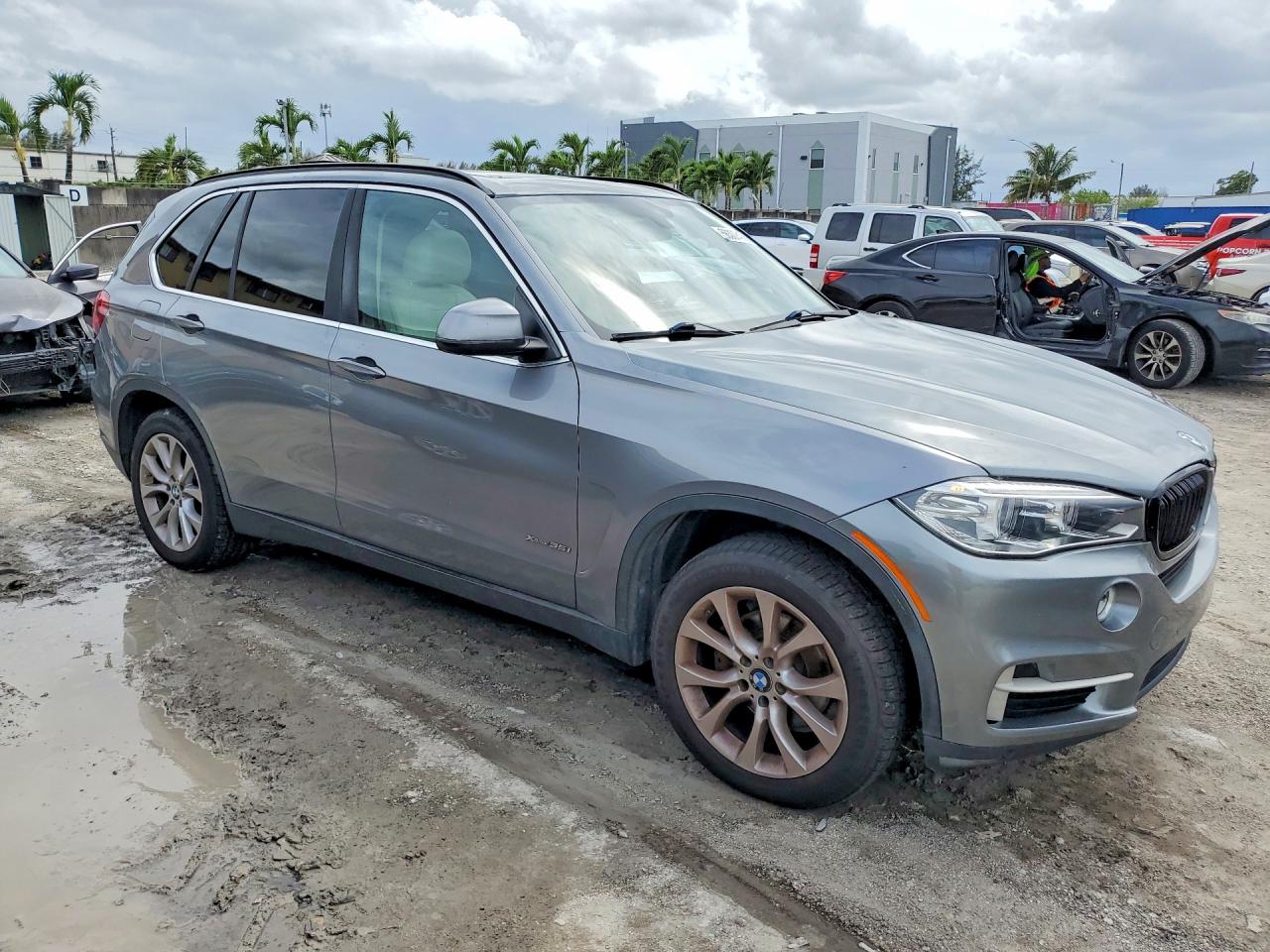 2016 Bmw X5 Xdrive35i Gray vin: 5UXKR0C51G0P21443