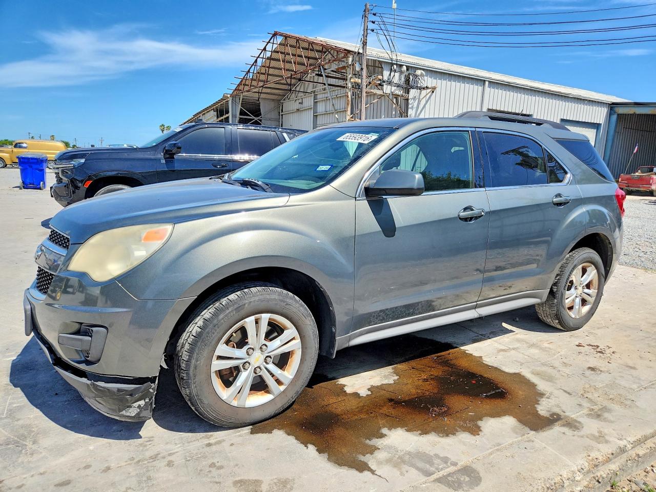 2013 Chevrolet Equinox Lt Gray vin: 2GNALDEK4D6158018
