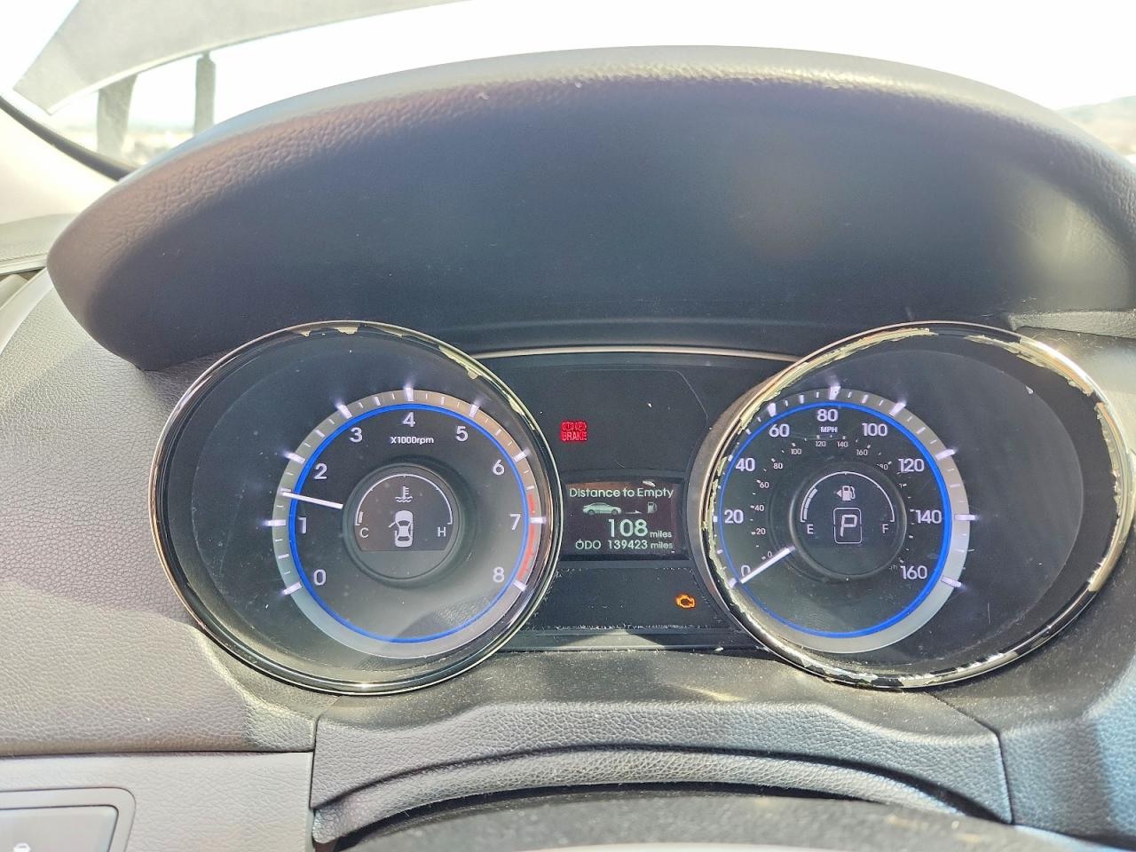 2013 Hyundai Sonata Gls Gray vin: 5NPEB4AC4DH734407