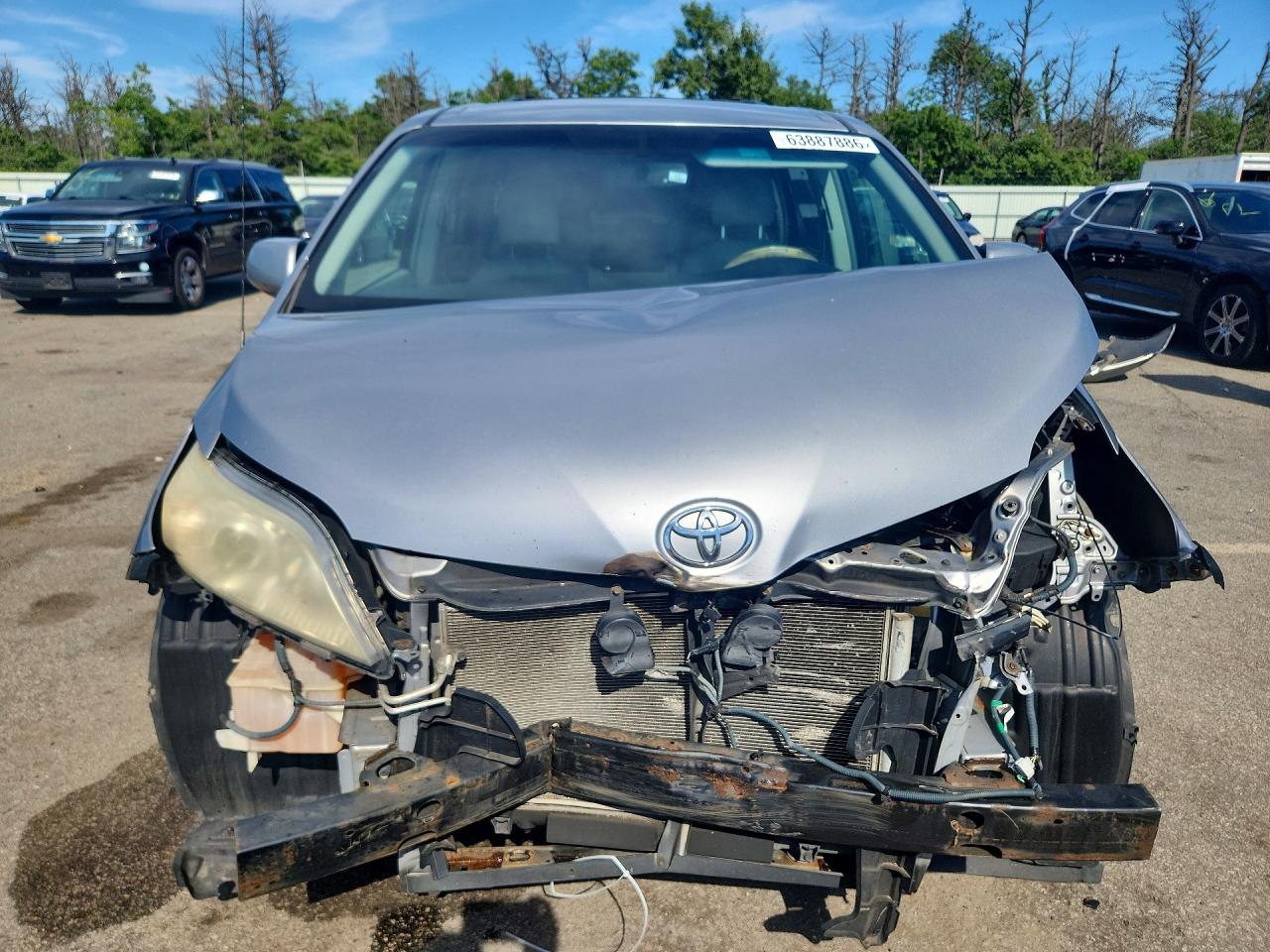2012 Toyota Sienna Le Silver vin: 5TDKK3DC3CS197742