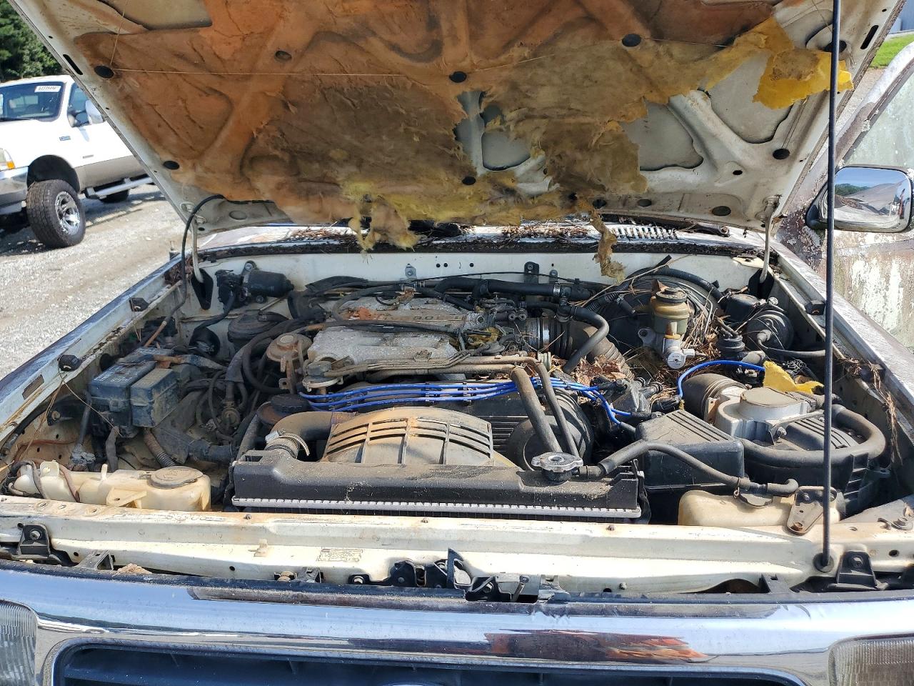 1992 Toyota 4runner Sr5 V6 White vin: JT3VN39W4N0080589