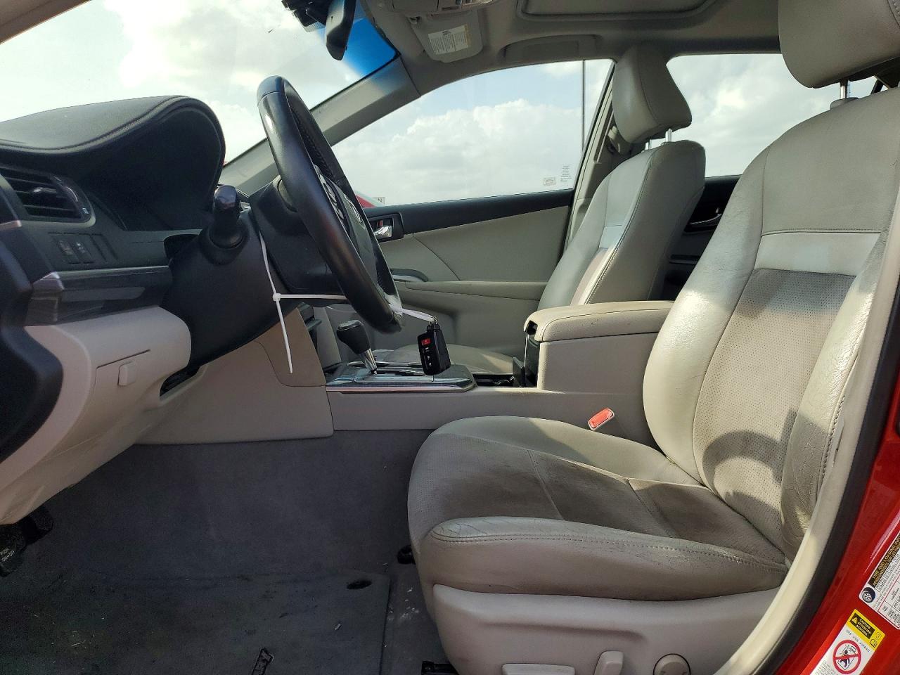 2012 Toyota Camry Hybrid Xle Red vin: 4T1BD1FK8CU022333