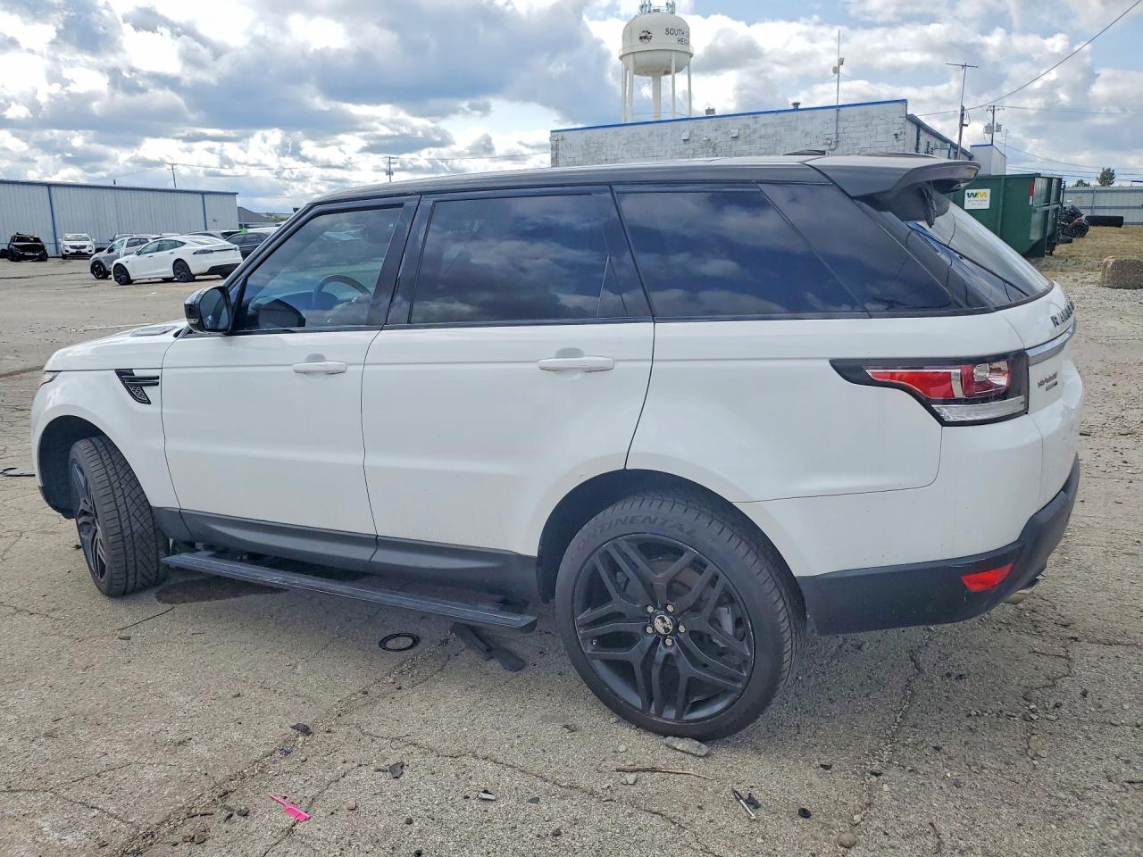 2014 Land Rover Range Rover Sport Hse White vin: SALWR2WF6EA312311