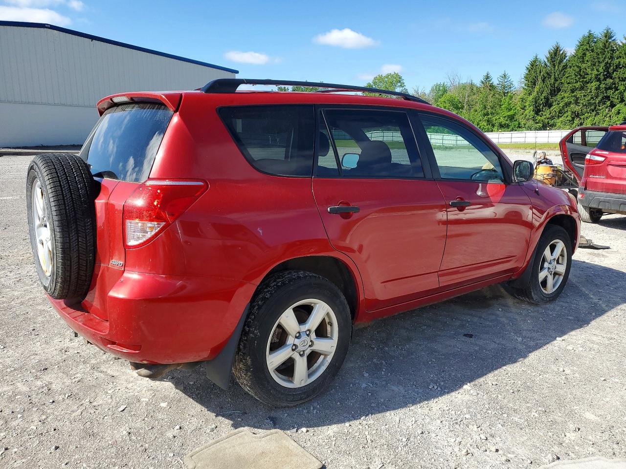 2006 Toyota Rav4 Base Красный vin: JTMBK33V666005429