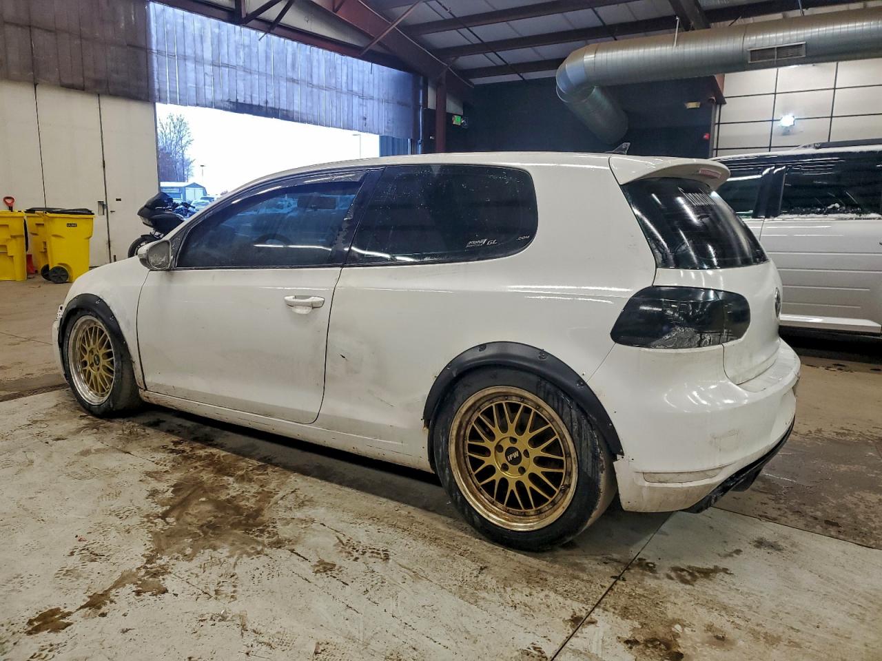 2011 Volkswagen Gti Белый vin: WVWED7AJ2BW173447