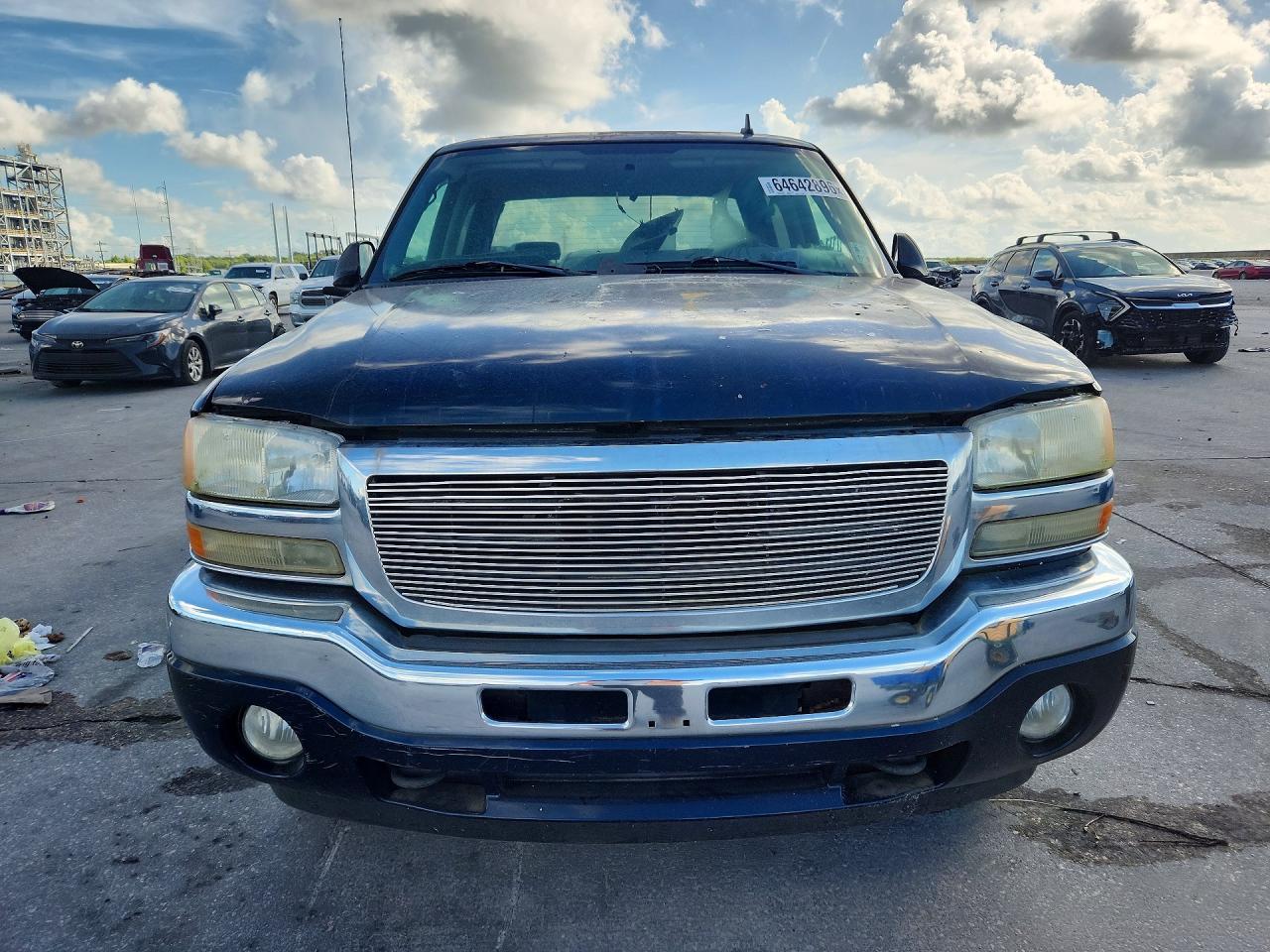2006 Gmc New Sierra K1500 Blue vin: 2GTEK13Z561351791