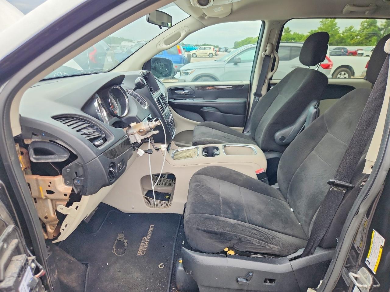 2013 Dodge Grand Caravan Sxt White vin: 2C4RDGCG3DR669212