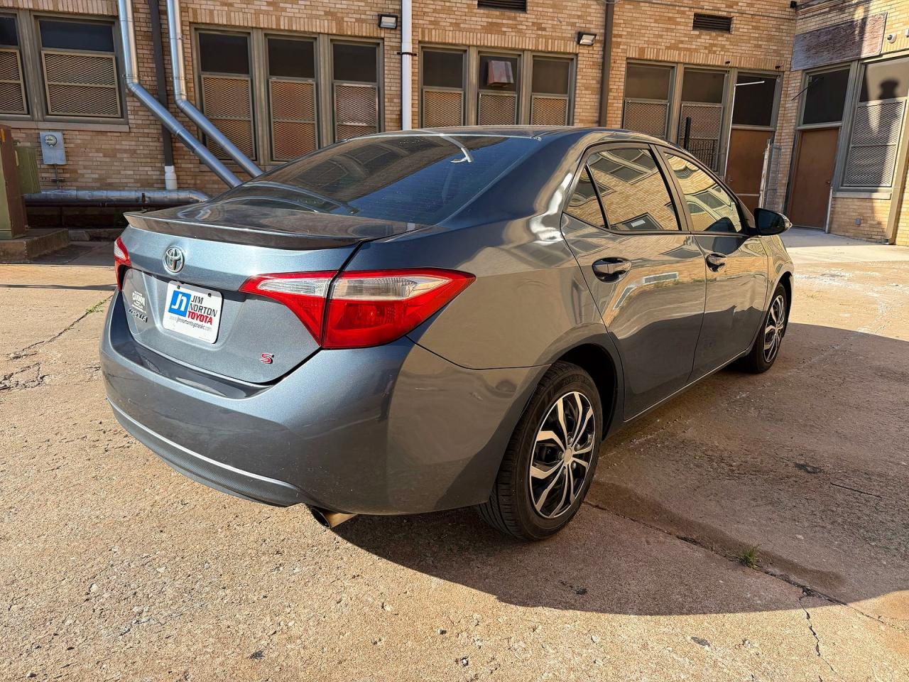 2015 Toyota Corolla S Gray vin: 2T1BURHE3FC415667