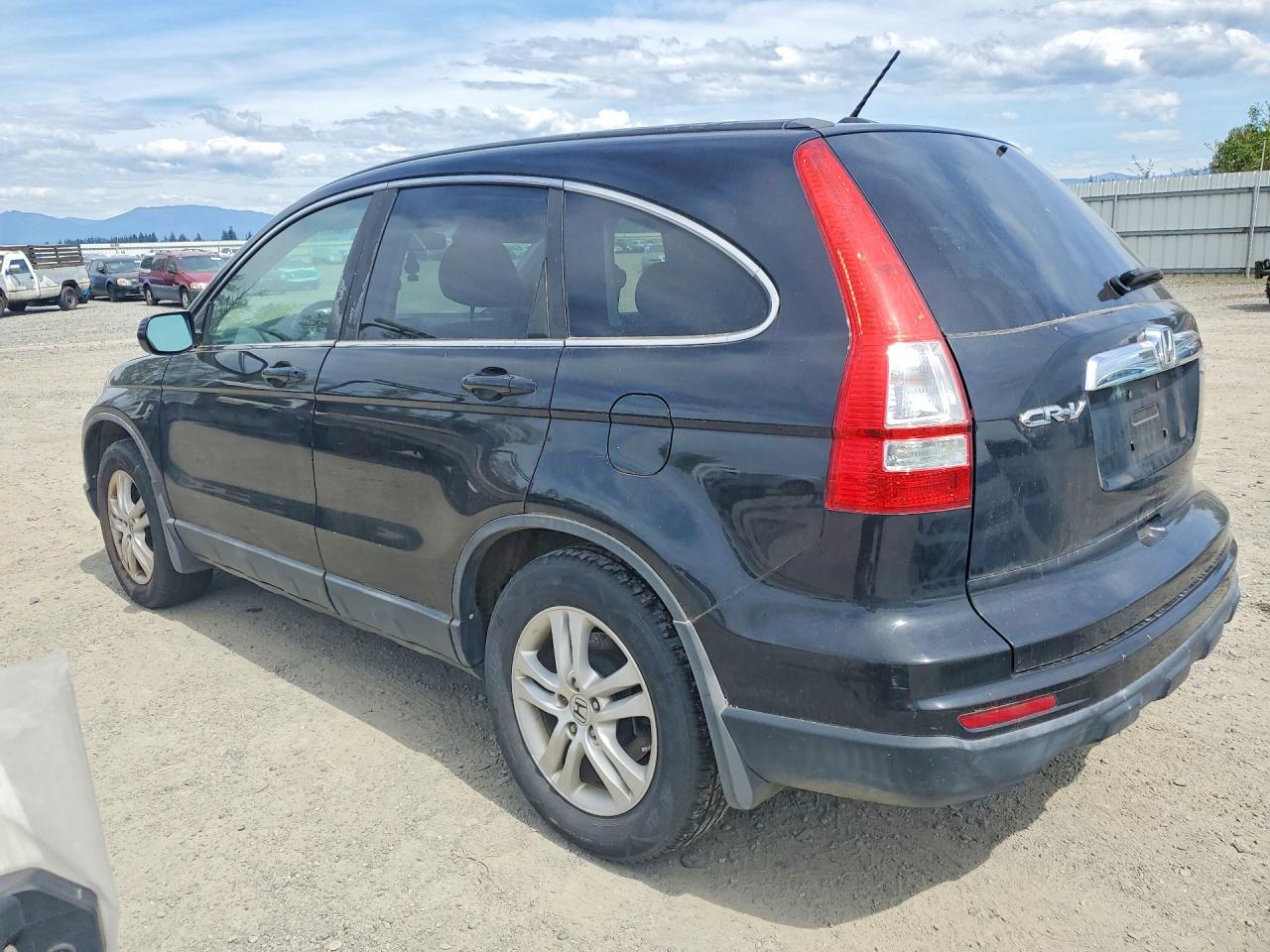2010 Honda Cr-v Exl Black vin: 5J6RE4H75AL804435