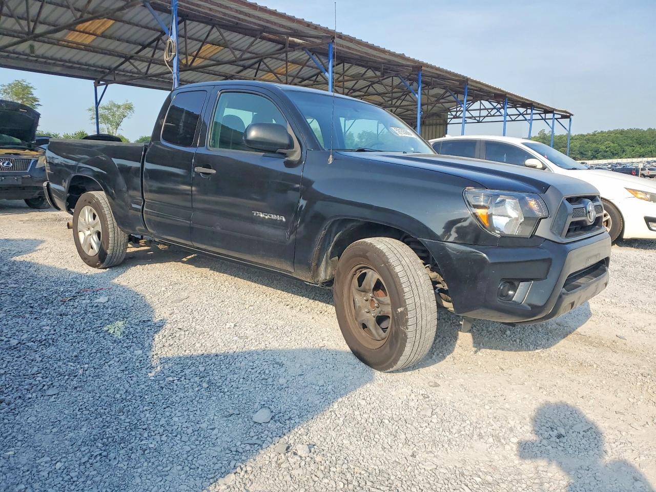 2012 Toyota Tacoma Access Cab Black vin: 5TFTX4CN9CX021268