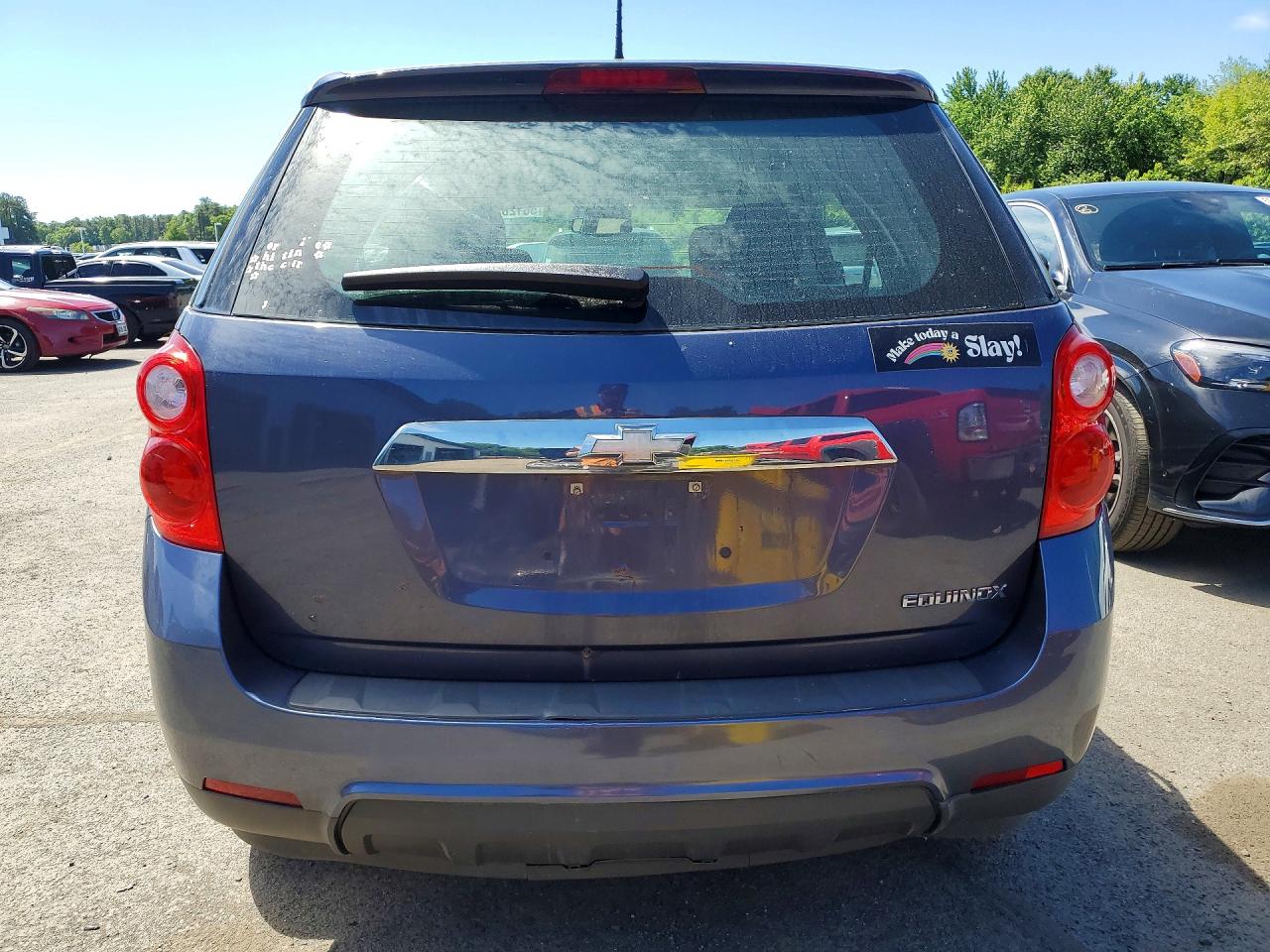 2013 Chevrolet Equinox Ls Синий vin: 2GNALBEK9D6312890