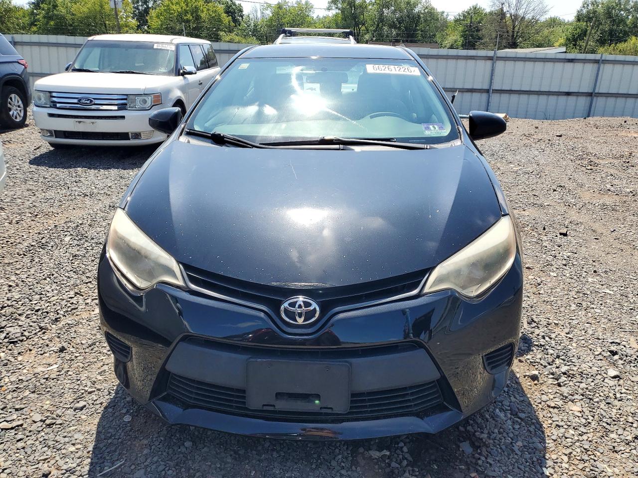 2014 Toyota Corolla Le Black vin: 2T1BURHEXEC009836