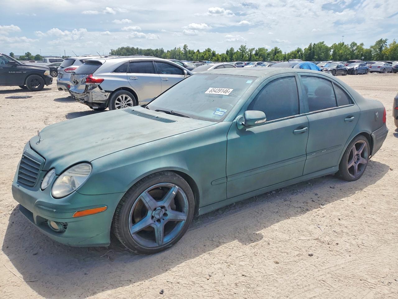 2009 Mercedes-benz E 350 Зеленый vin: WDBUF56XX9B386556