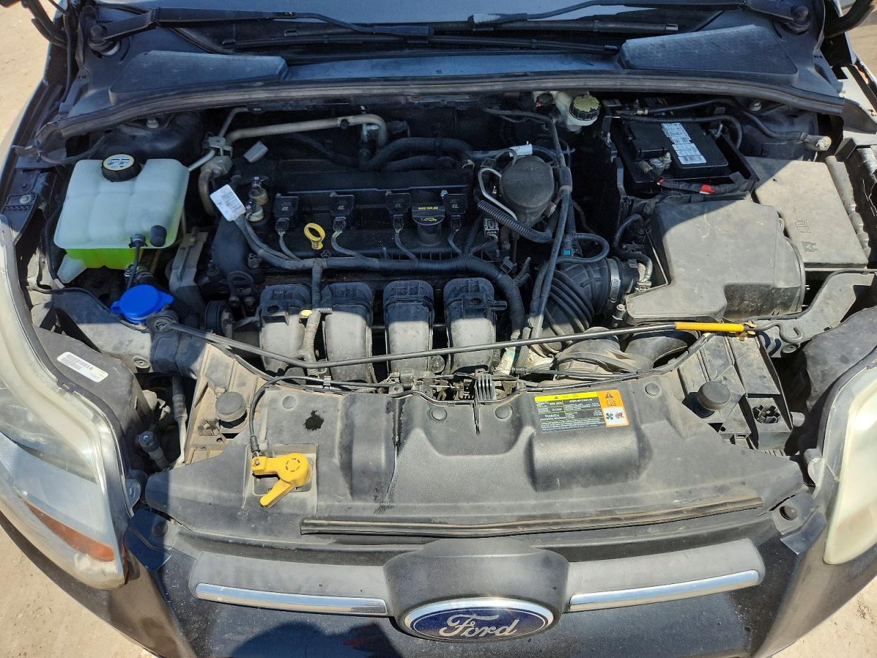 2012 Ford Focus Se Черный vin: 1FAHP3F23CL449156