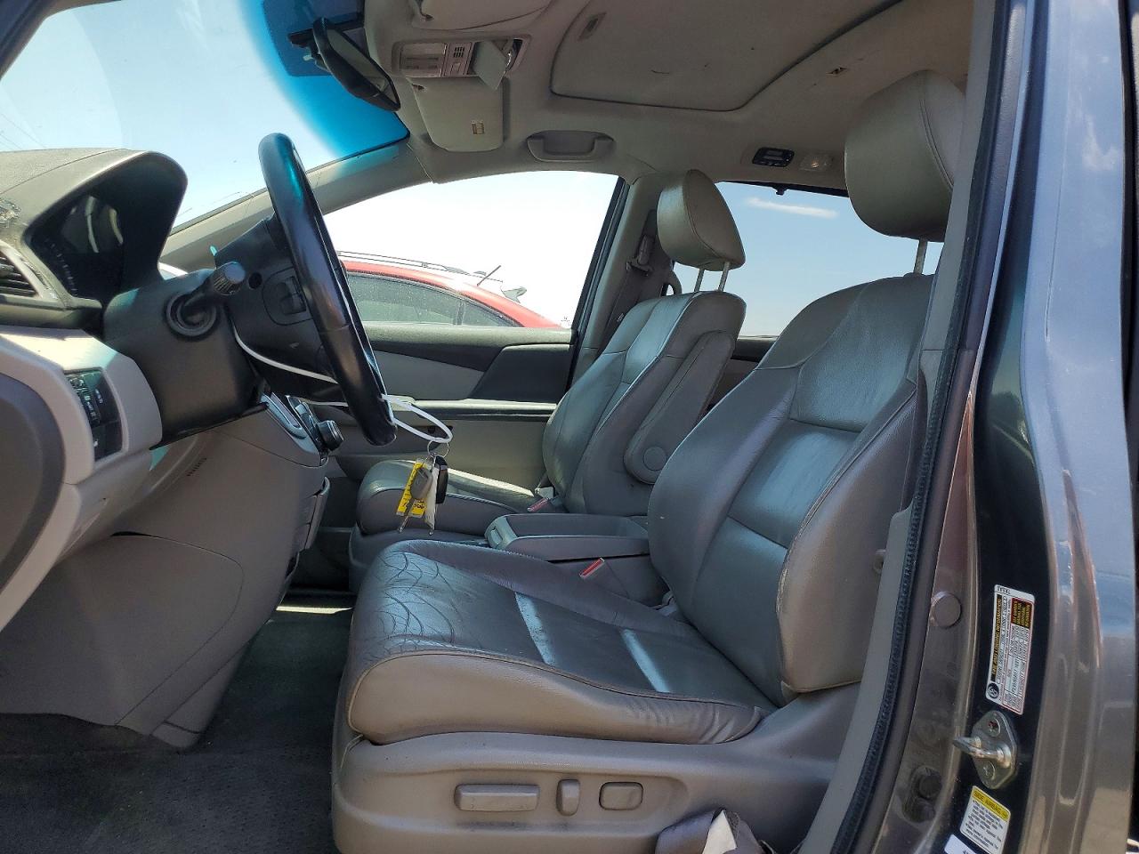 2012 Honda Odyssey Exl Gray vin: 5FNRL5H62CB101566