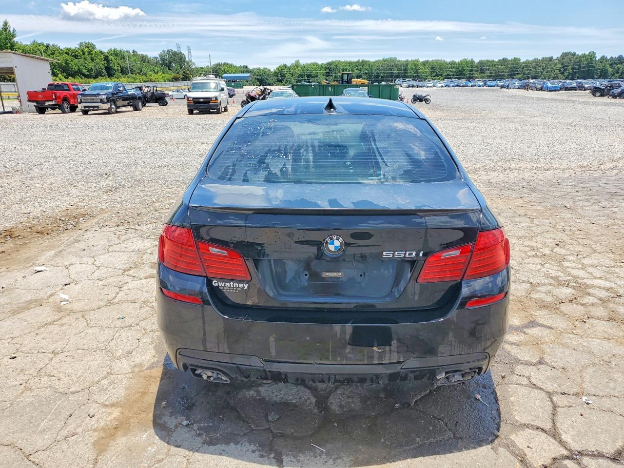 2014 Bmw 550 I Black vin: WBAKN9C53ED681385