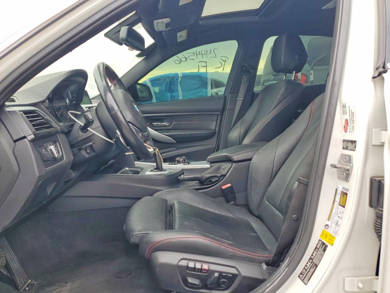 2013 Bmw Activehybrid 3 White vin: WBA3F9C57DF145365