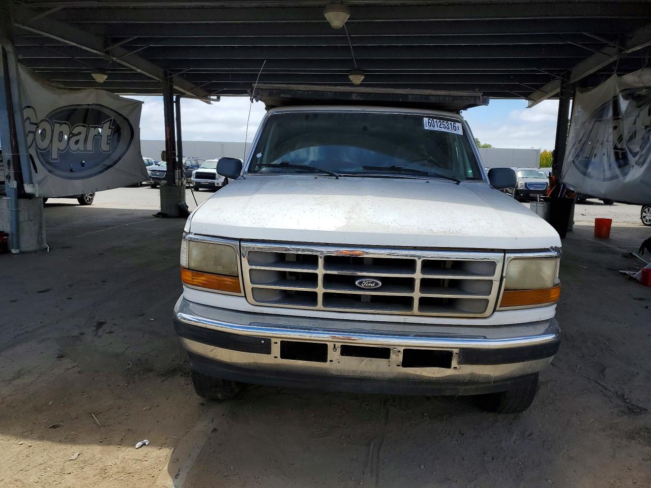 1996 Ford F250 White vin: 1FTHF26H9TEA64068