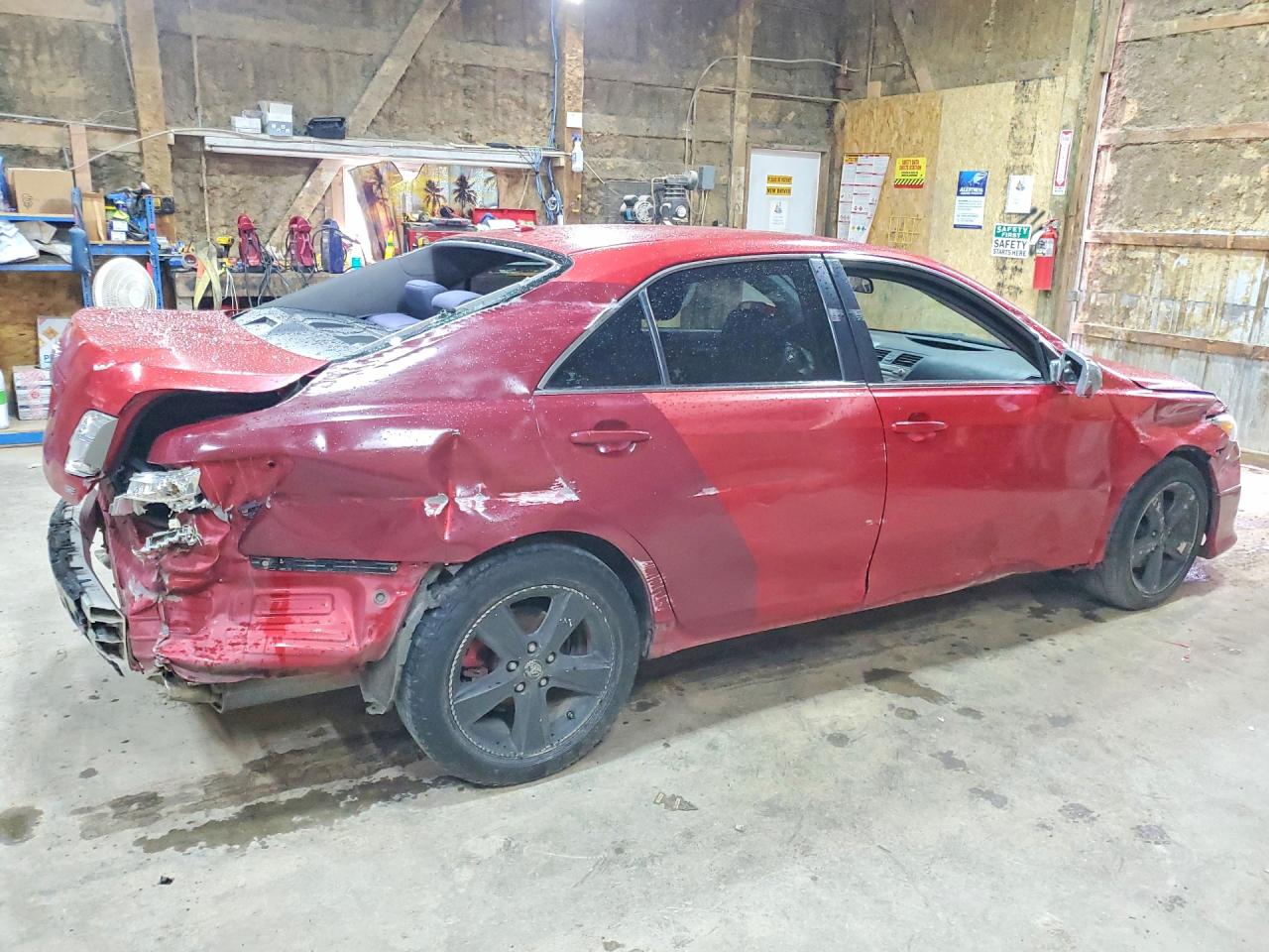 2010 Toyota Camry Se Red vin: 4T1BF3EK0AU101483