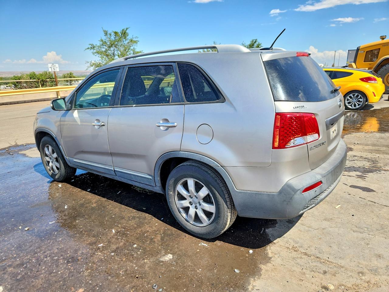 2013 Kia Sorento Lx Серебряный vin: 5XYKT3A68DG418293
