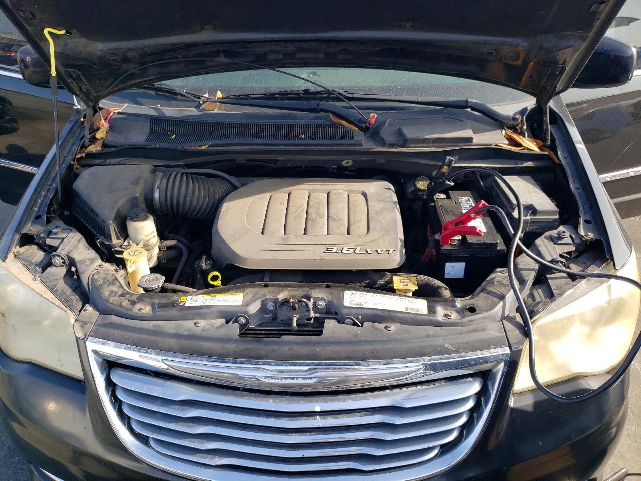 2012 Chrysler Town & Country Touring Black vin: 2C4RC1BG0CR293312