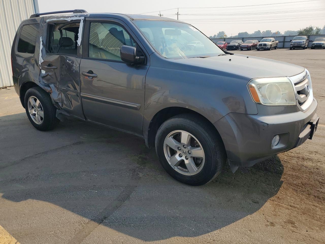 2011 Honda Pilot Exl Gray vin: 5FNYF4H58BB027282
