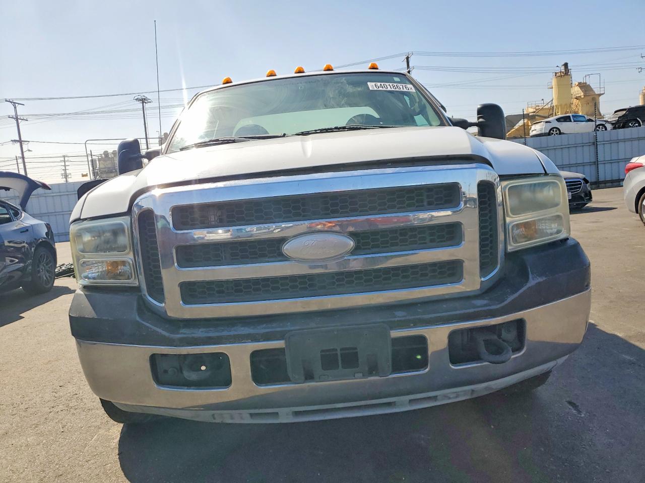 2007 Ford F350 Srw Super Duty Белый vin: 1FDWX34P17EB43031