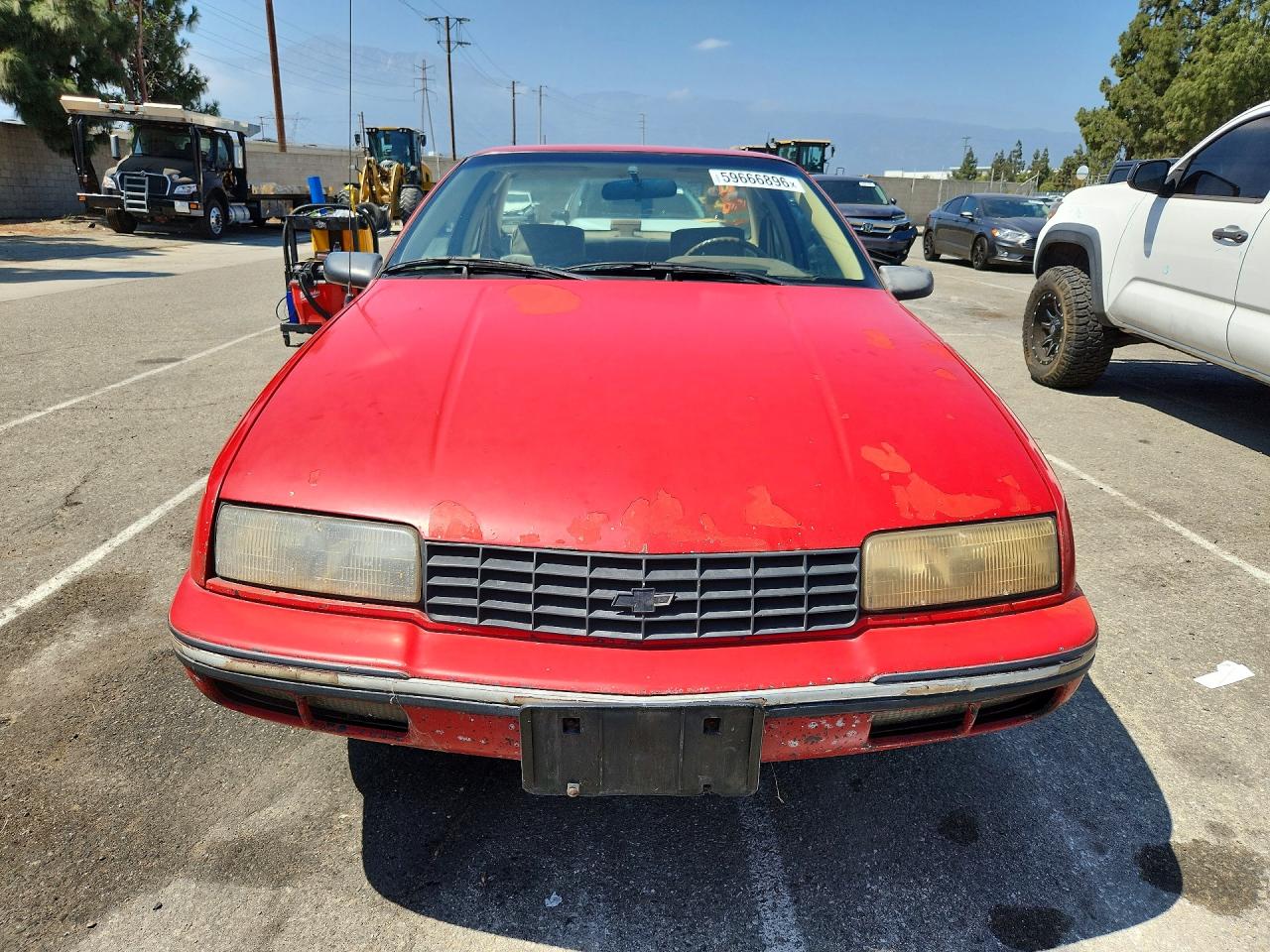 1988 Chevrolet Beretta Red vin: 1G1LV1119JE210122