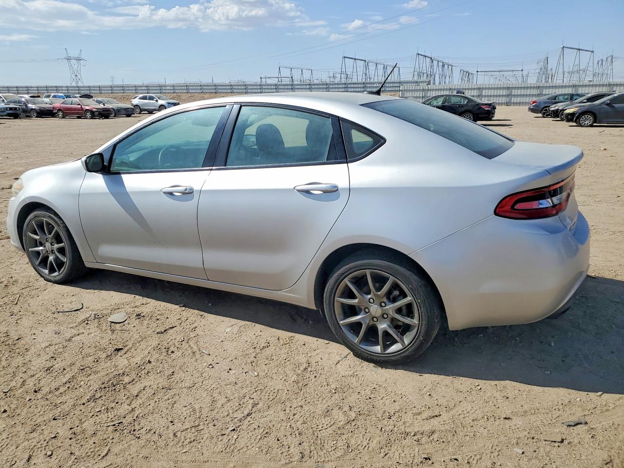 2013 Dodge Dart Sxt Silver vin: 1C3CDFBA0DD309352