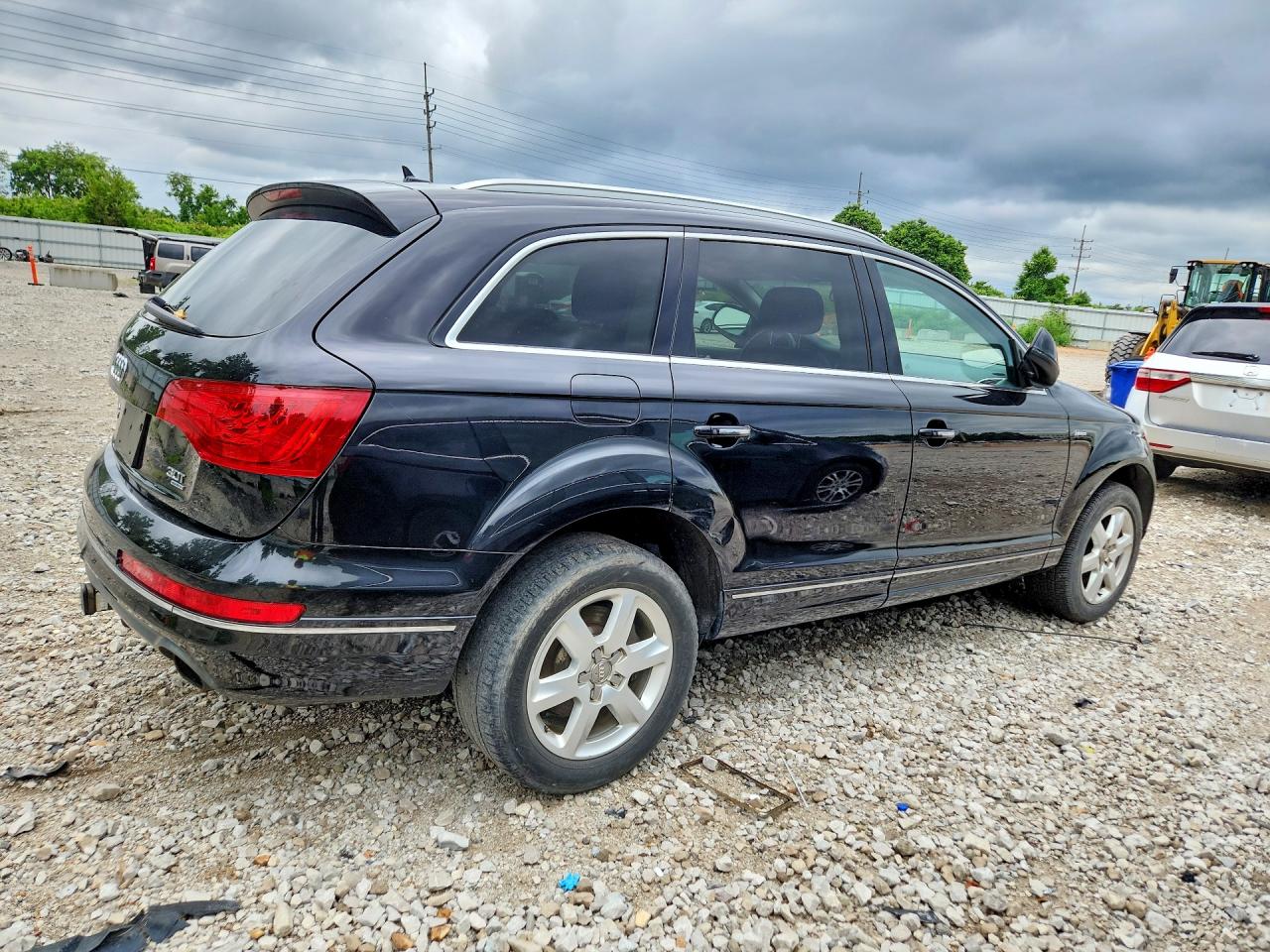 2015 Audi Q7 Premium Plus Black vin: WA1LGAFE1FD001221