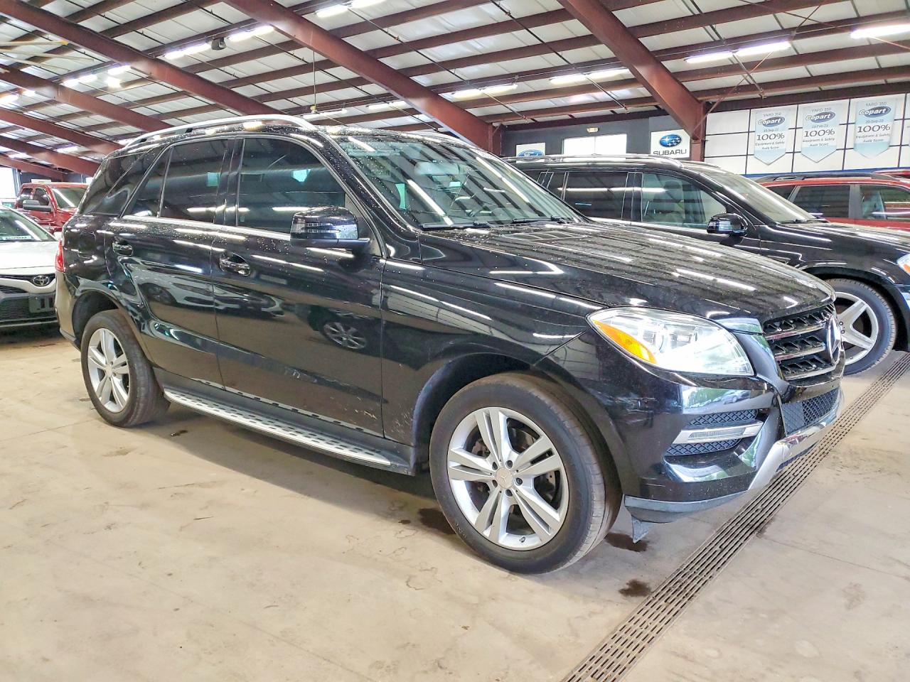 2014 Mercedes Benz Ml 350 4matic Черный vin: 4JGDA5HB9EA277213