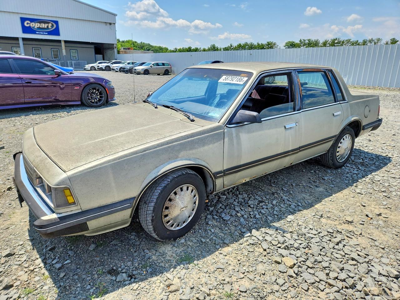 1986 Chevrolet Celebrity Silver vin: 2G1AW19R9G1210582