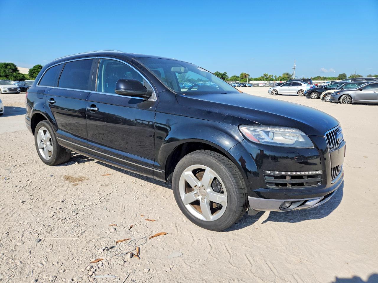 2014 Audi Q7 Premium Plus Black vin: WA1LGBFE6ED013224