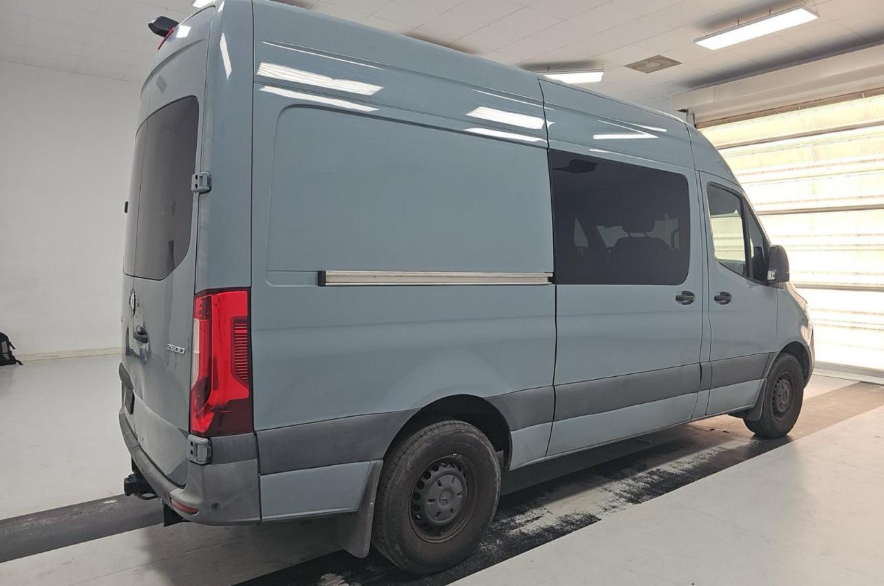 2022 Mercedes-benz Sprinter 2500 Gray vin: W1W40BHY6NT093799
